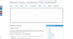 Desktop Screenshot of marmol-y-granito.com